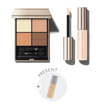 [VOCE×LUNASOL] A set that lets you wear orange in a ladylike way