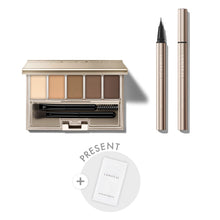 [VOCE x LUNASOL] Natural Brown Set that creates a natural three-dimensional effect