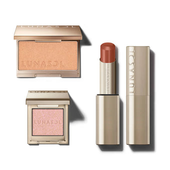 [Sunlit Shower] Lip & Mono Eye Coloration & Cheek Set
