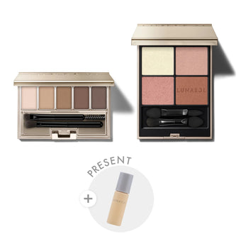 [mi-mollet x LUNASOL] Nude Eyebrow Set 3 (For those who want a natural look in the eye area)